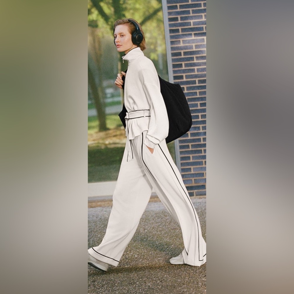 Oysho stripe lounge pants